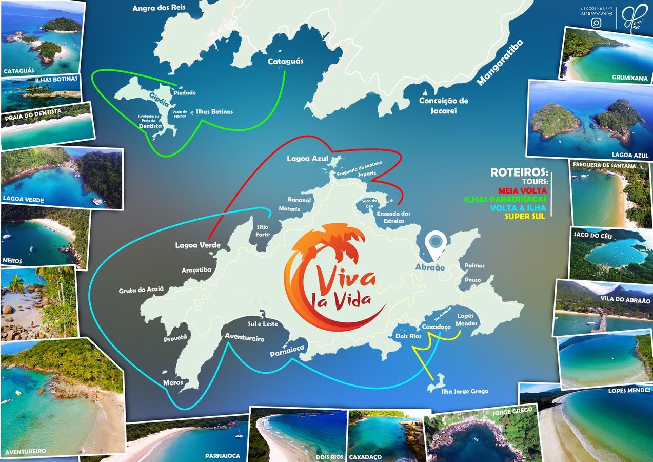Viva La Vida Hotell Abraão Exteriör bild
